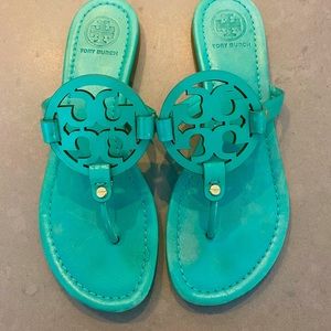 Tory Burch Turquoise Miller's RARE